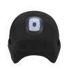 Outdoor Night Run Cycling Cap with Detachable Light